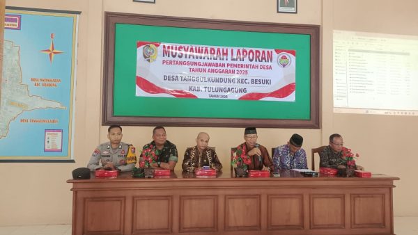 Wujudkan Transparansi, Pemdes Tanggulkundung Gelar Musyawarah LKPJ Tahun Anggaran 2025